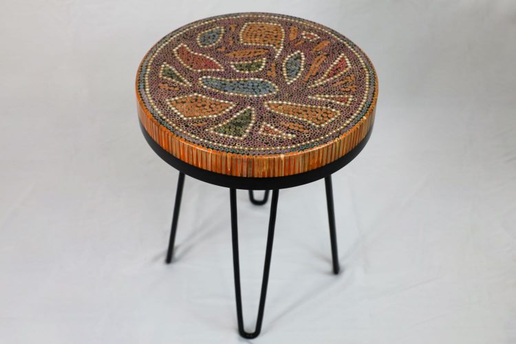 Lotus Pond XIII Colored-pencil Coffee Table - Henry Le Design