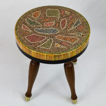 Lotus Pond XIV Colored-pencil Coffee Table - Henry Le Design