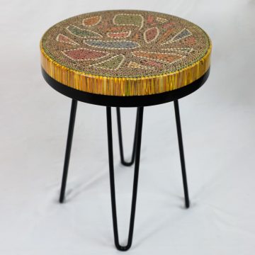 Lotus Pond XIV Colored-pencil Coffee Table - Henry Le Design