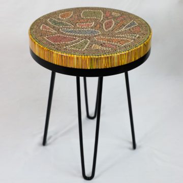 Lotus Pond XIV Colored-pencil Coffee Table - Henry Le Design
