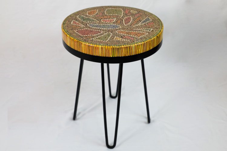 Lotus Pond XIV Colored-pencil Coffee Table - Henry Le Design