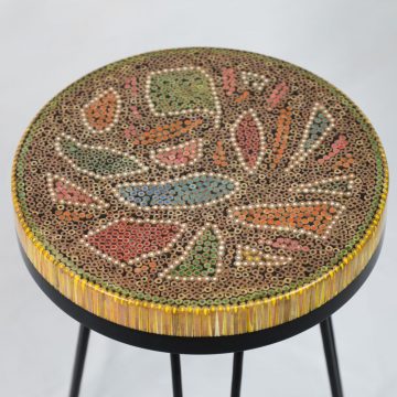 Lotus Pond XV Colored-pencil Coffee Table - Henry Le Design