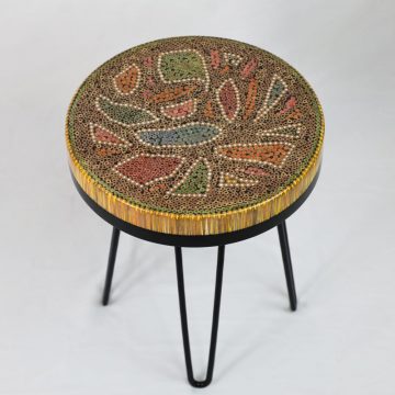 Lotus Pond XV Colored-pencil Coffee Table - Henry Le Design