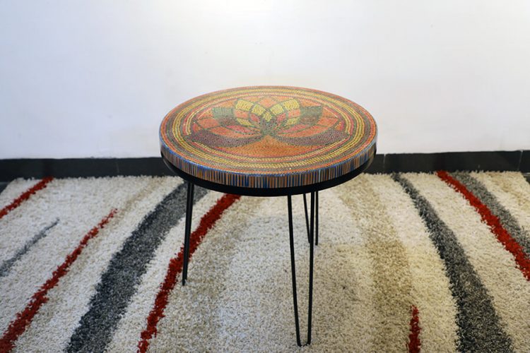 Lotus The Great Colored-pencil Coffee Table 1
