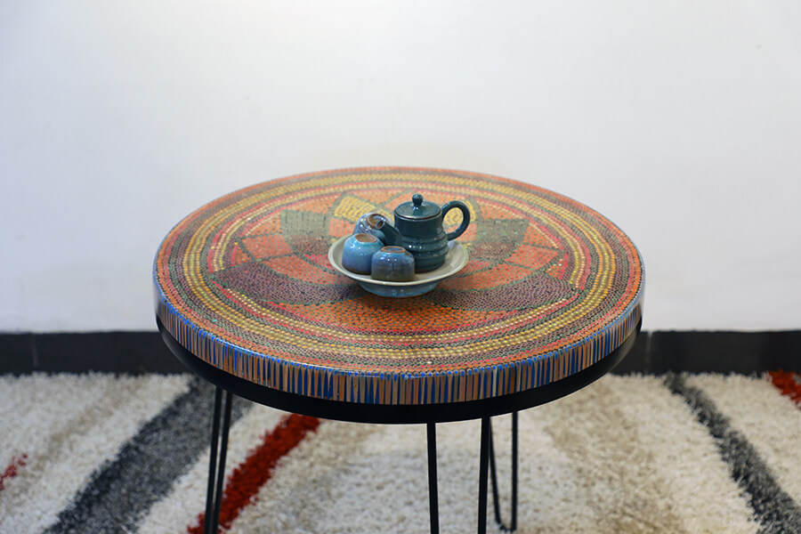 Lotus The Great Colored-pencil Coffee Table 5