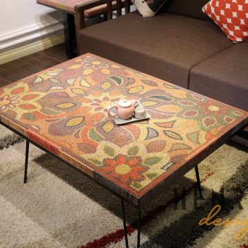 Melody of Mother Nature Colored-Pencil Coffee Table