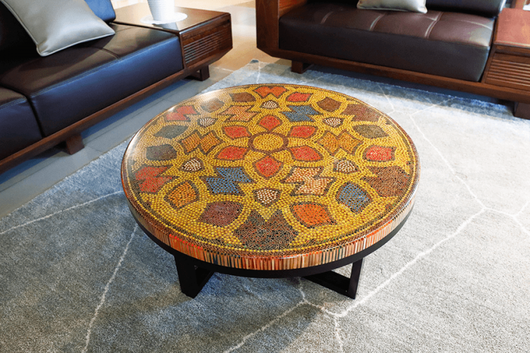 Prosperity Colored Pencil Coffee Table