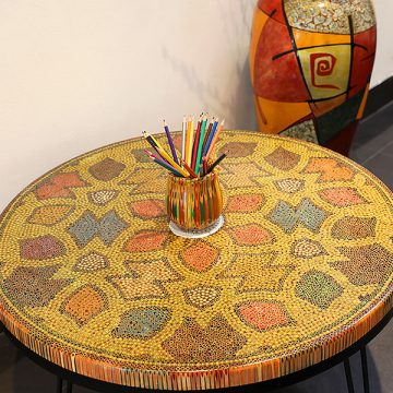 Prosperity Colored Pencil Coffee Table 2