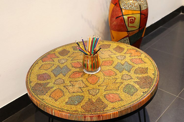 Prosperity Colored Pencil Coffee Table 2