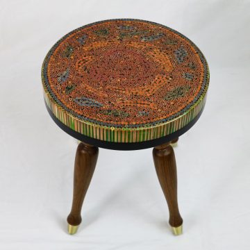 Rose Garden VI Colored-pencil Coffee Table - Henry Le Design