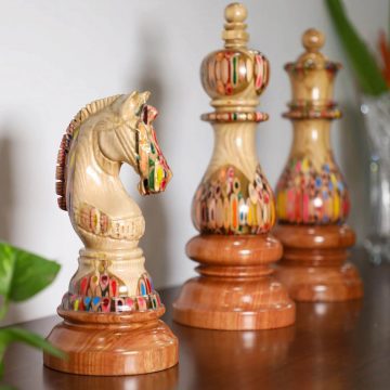 Super Chess Piece Set for Décor | King - Queen - Knight