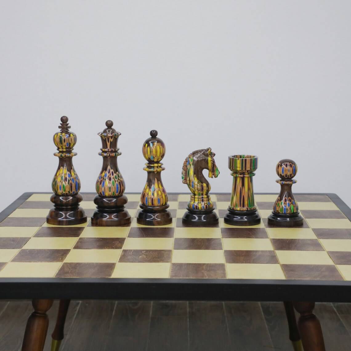 6 Giant Chess Pieces King - Queen - Bishop - Rook - Knight - Pawn