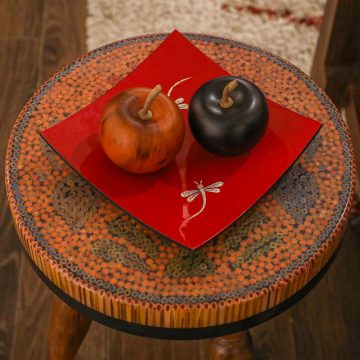 Spring Buds V Colored-pencil Coffee Table