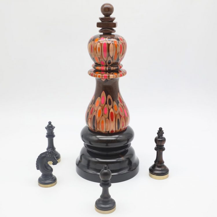 Deluxe Serial of Chess Piece for Decor – The King