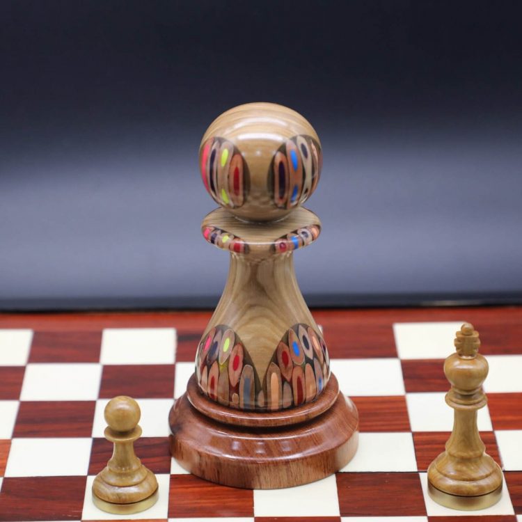 Deluxe Serial of Chess Piece for Decor - The Pawn