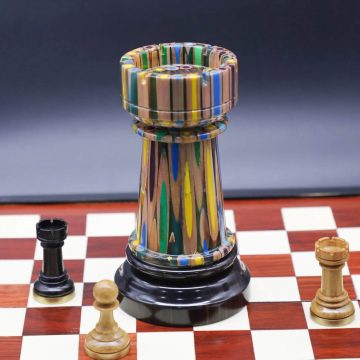 Deluxe Serial of Chess Piece for Decor – The Rook