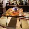 The Whimsy of Life Colored-Pencil Coffee Table