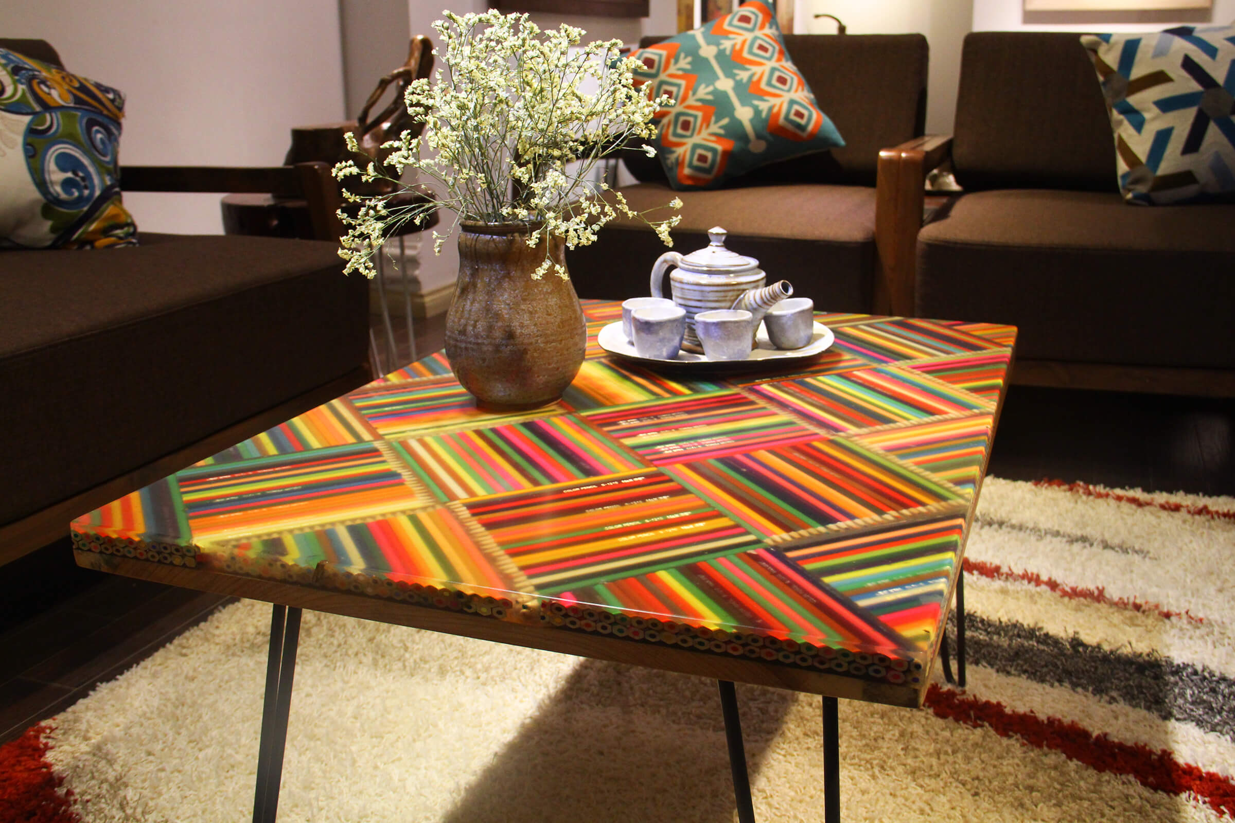 colorful coffee tables colorful coffee tables