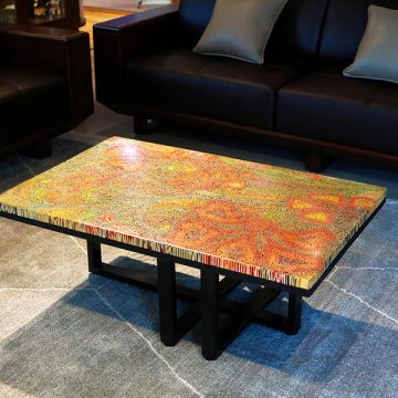 Wildflowers Colored-Pencil Coffee Table 2